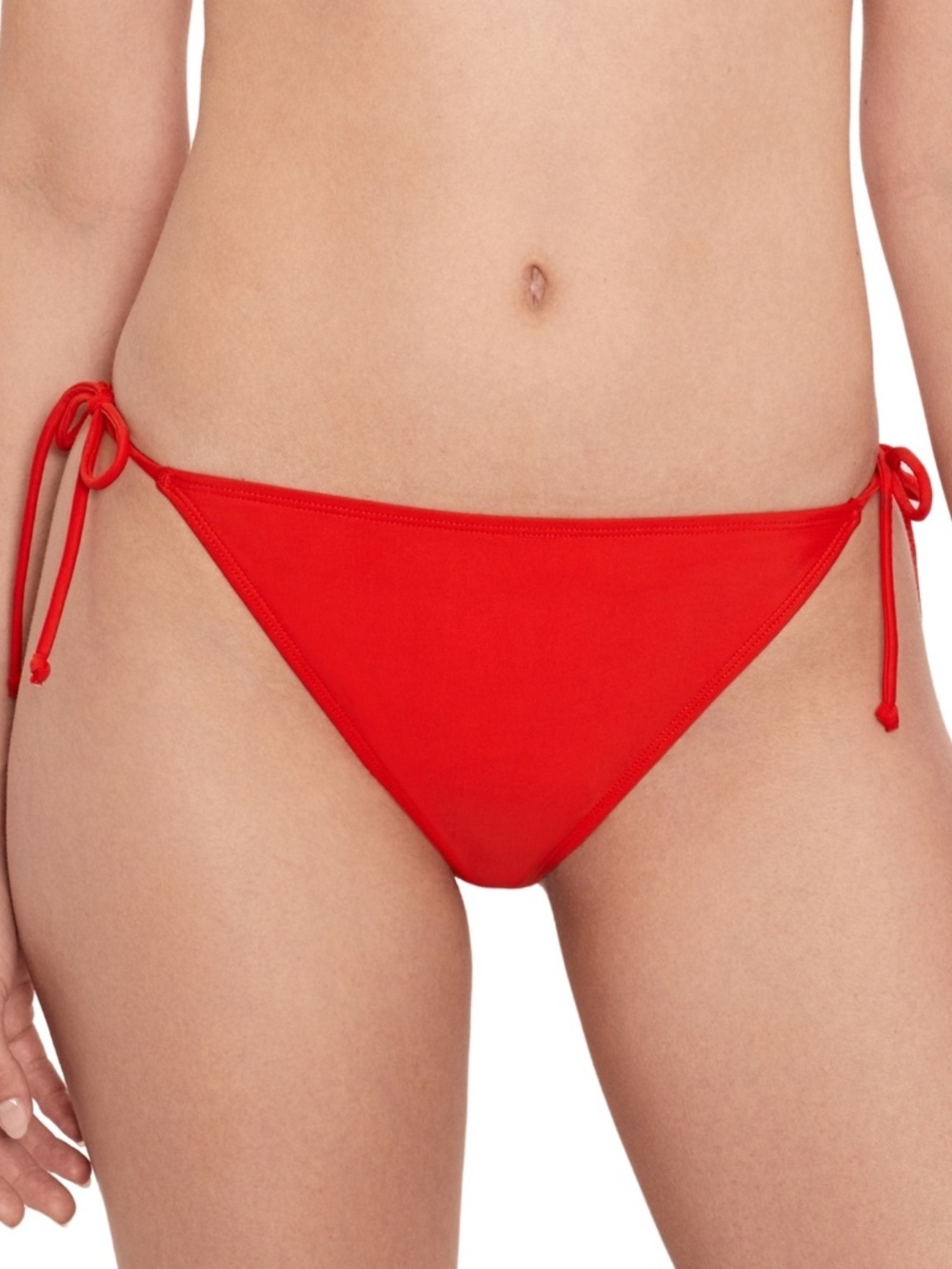 Salt + Cove Women's Side-Tie Bikini Bottoms,Vermillion